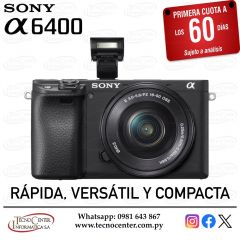 Cámara Sony A6400 Kit 16-50mm